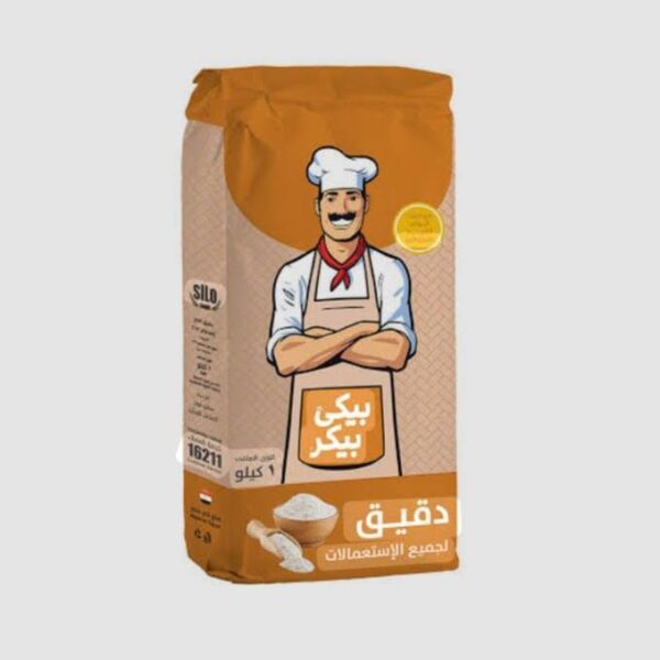 دقيق بيكي بيكر لكل الأستخدامات - 1 كجم