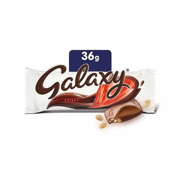 جالاكسى شيكولاته كرسبى 36 جرام