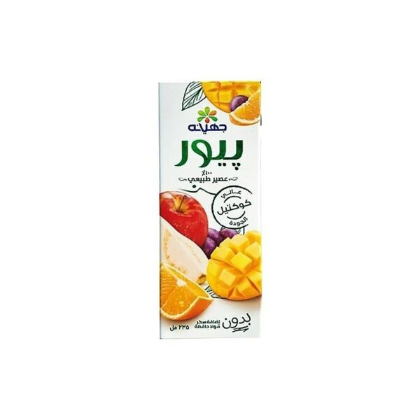 جهينه عصير بيور غير محلى كوكتيل 235 مللى