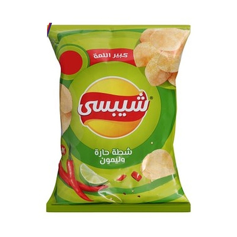 شيبسى-كبير-اللمه-شطه-و-ليمون-جامبو-مقرمشات-معبأه (1) شيبسى كبير اللمه شطه و ليمون جامبو 74 - 84 جرام - الصورة 1