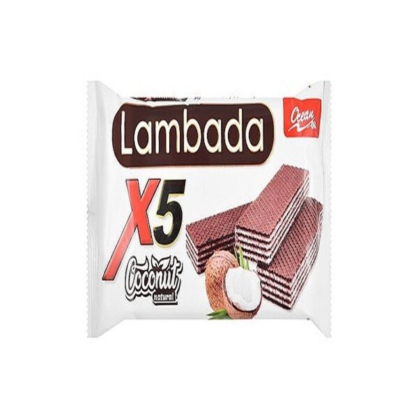 لمبادا بسكويت ويفر جوز هند X5
