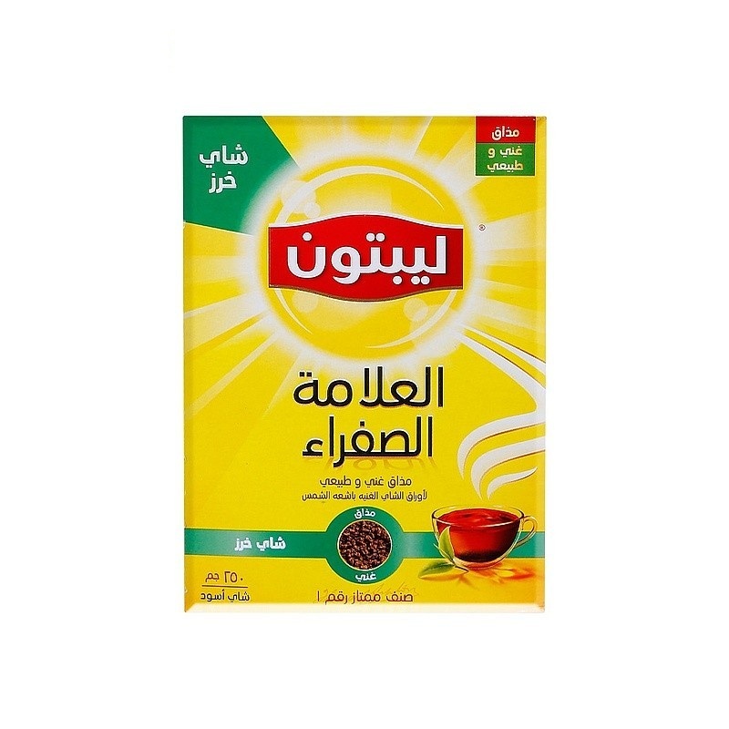 ليبتون-شاى-خرز-250-جرام-شاى-معبأه ليبتون شاى اسود خرز 250 جرام - الصورة 1