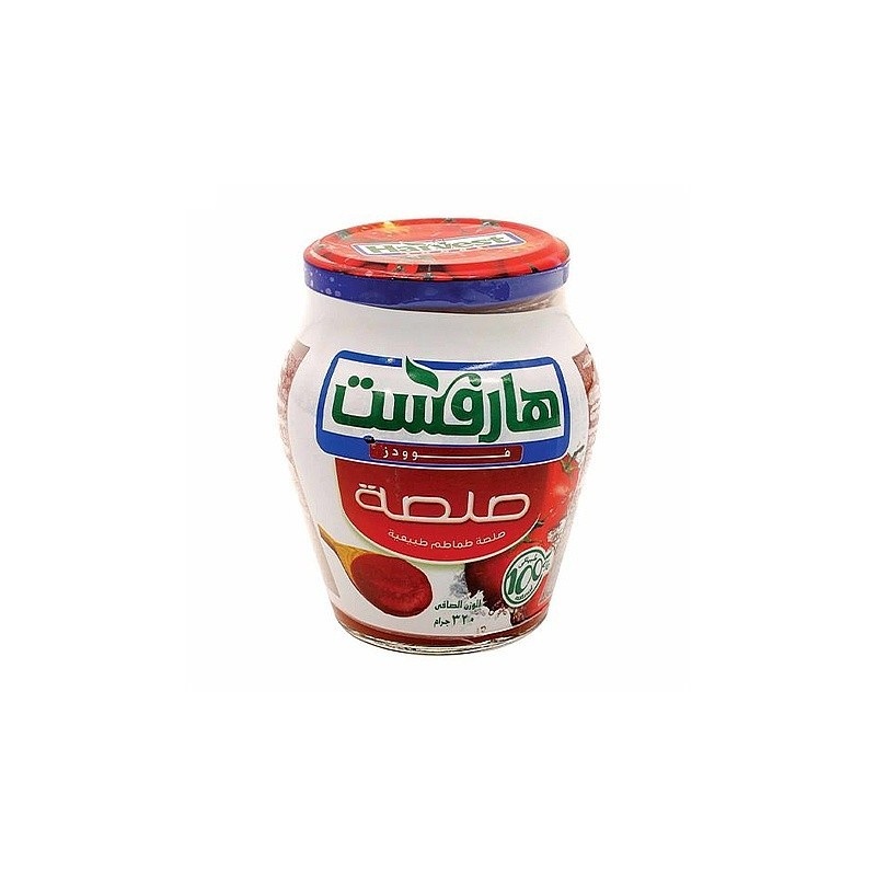 هارفست-صلصه-زجاج-320-جرام-صلصات هارفست صلصه زجاج 320 جرام تركيز 20 -22 % - الصورة 1